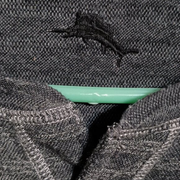 Tommy Bahama Reversible Men's Long Sleeve Knit Pullover Shirt Size Large Gray - Picture 7 of 11